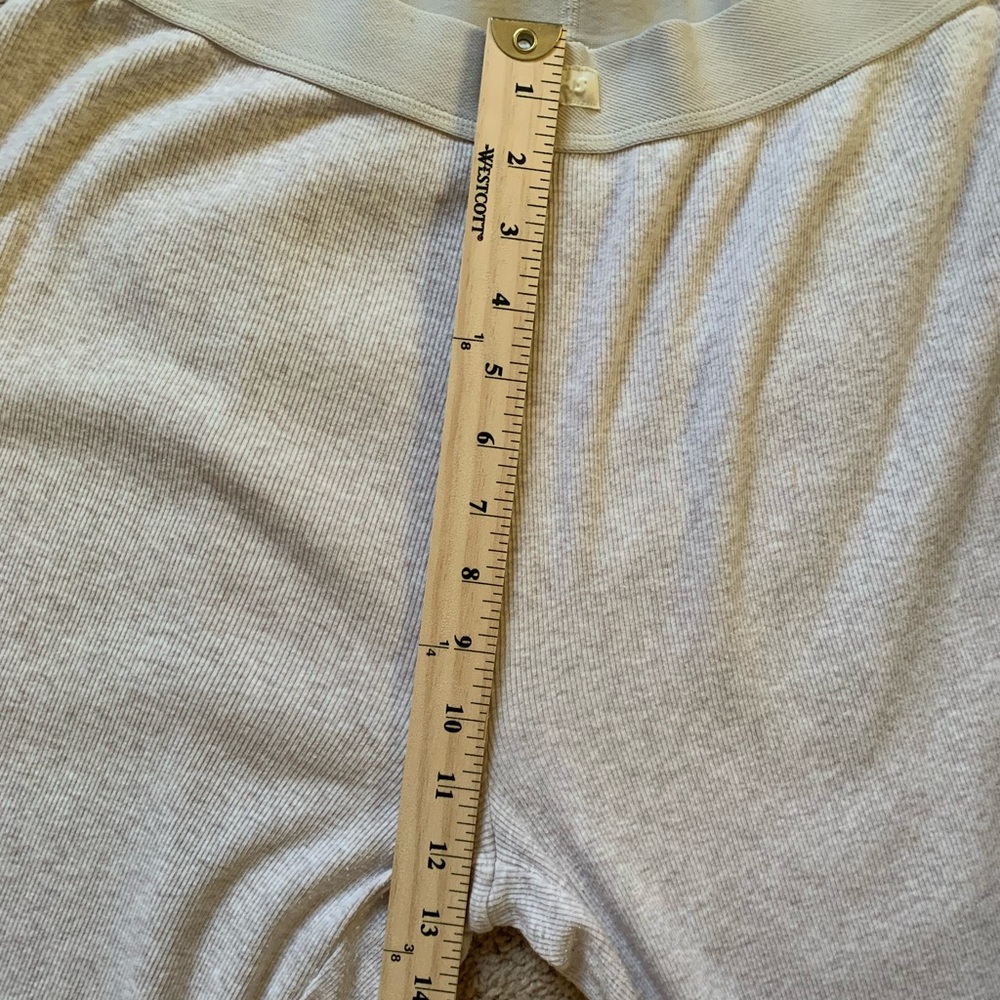 SKIMS Gray Ribbed Women's Lounge Pants - Picture 6 of 9